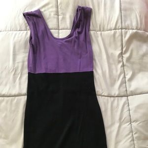 American Apparel vintage color block dress
